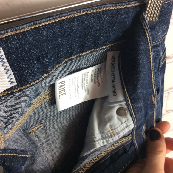 Paige Denim Verdugo Ultra Skinny Jeans Size 27 - Picture 6 of 6